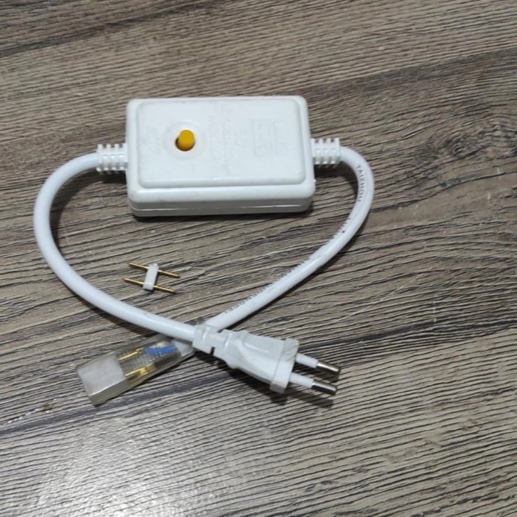 Flaser Lampu Selang LED Neon Flex / Controller 5050 2835 kedap kedip - 2pin