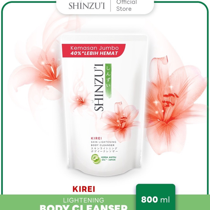 SHINZUI sabun cair Kirei 800 ml Pouch / Refill 800ml jumbo