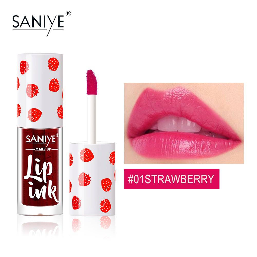 [BPOM] SANIYE LIPTINT WATERPROOF LIPSTICK GLOSS