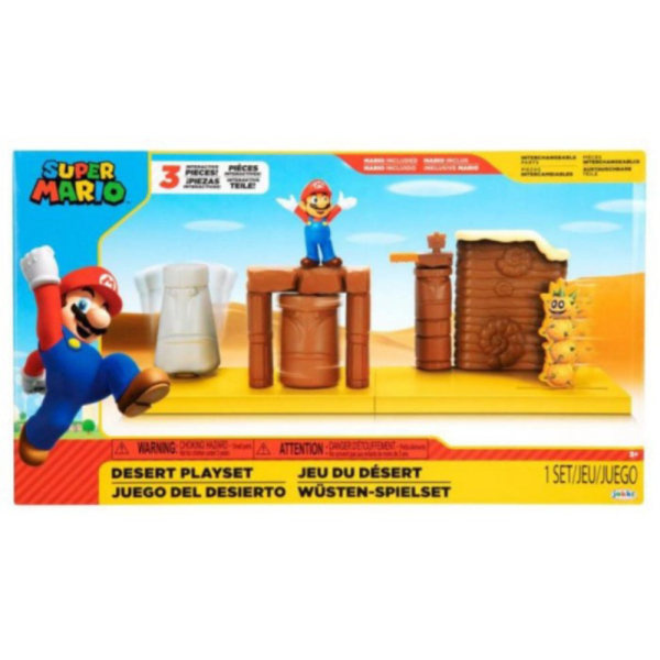

Jual Super Mario Bros World Of Nintendo Desert Playset Game Limited