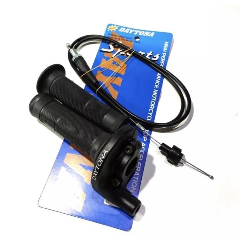 Gas spontan besi daytona polos non tombol universal all motor