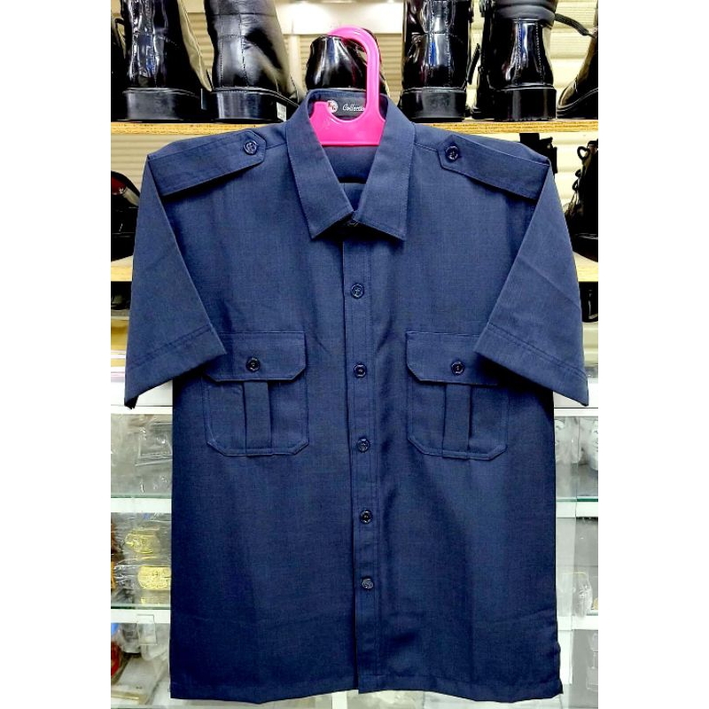 Baju Guru / Seragam pns guru biru bahan higt twis adem dikulit