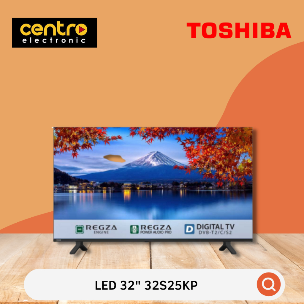 TOSHIBA DIGITAL LED TV 32 Inch 32S25KP