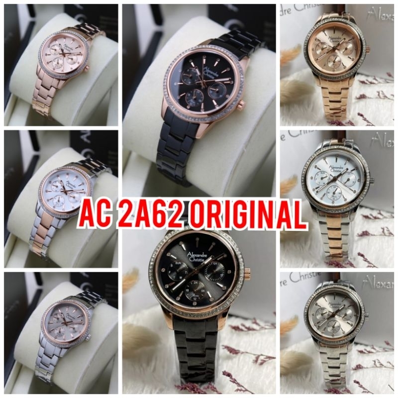 JAM TANGAN WANITA ALEXANDRE CHRISTIE AC2A62 / AC 2A62 ORIGINAL