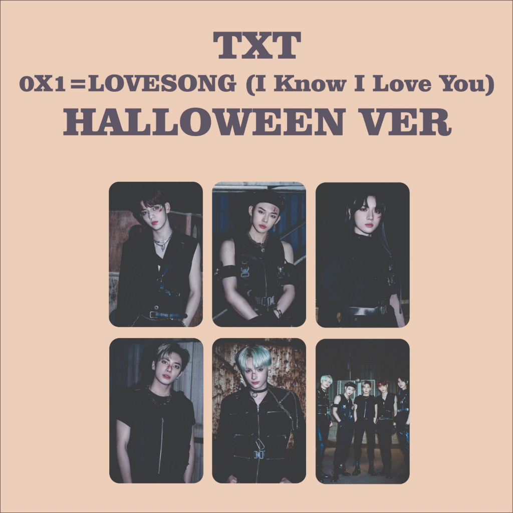 [KUKIRA] Photocard Tomorrow X Together Halloween