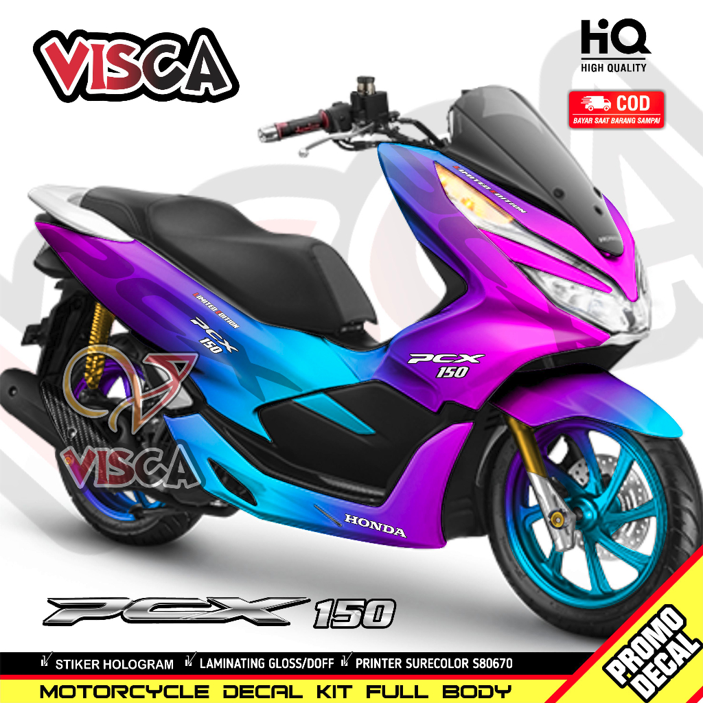 Decal Pcx 150 Full Body Stiker Pcx 150 Terbaru Dekal Pcx Full Body Stiker Motor Pcx 150 Full Body St