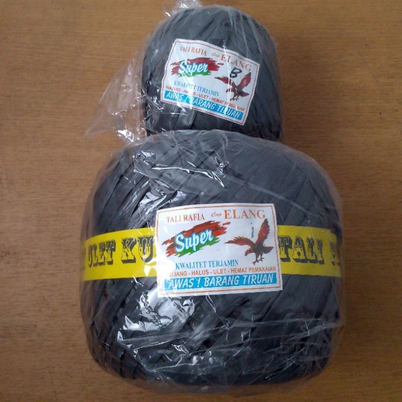 

Tali Rafia CAP ELANG Original 1 Kg Dan 250 g