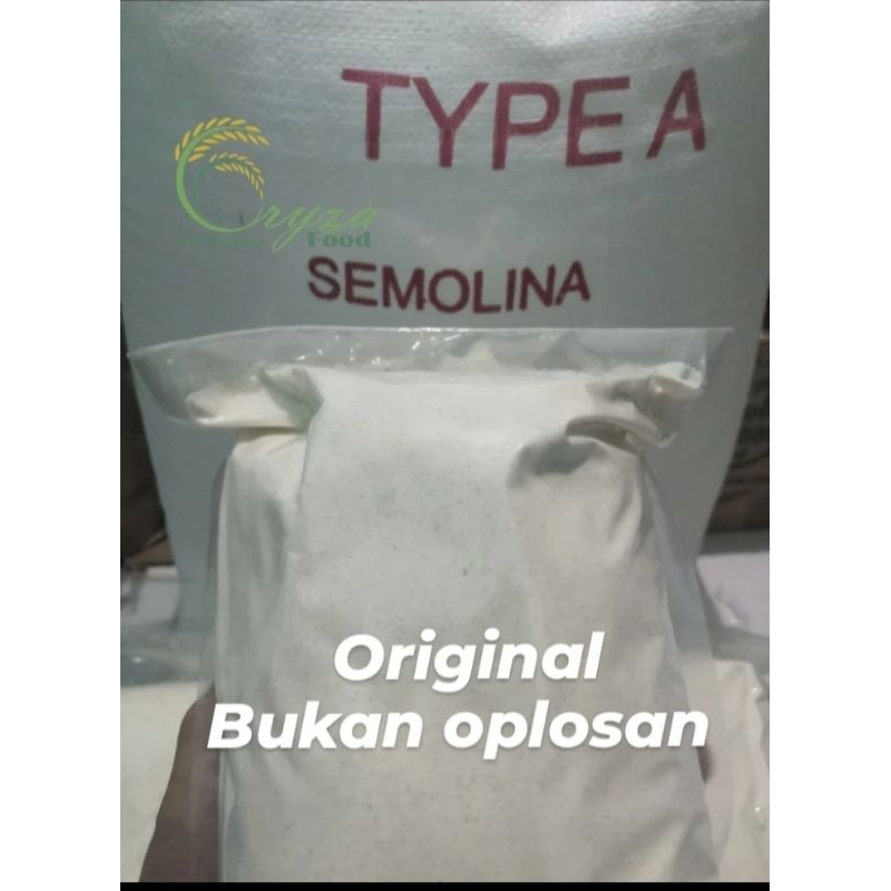 

SEMOLINA FLOUR / TEPUNG SEMOLINA CROWN 1KG