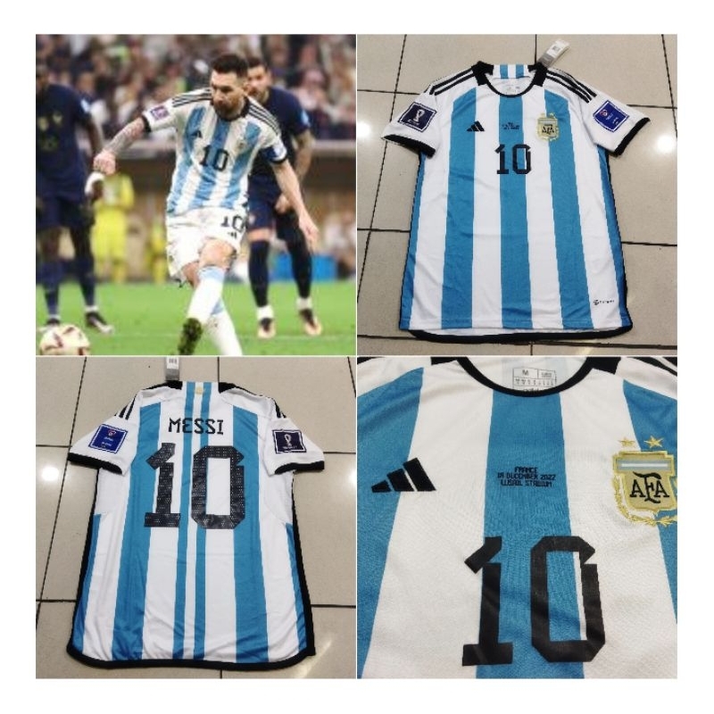 JERSEY BAJU BOLA ARGENTINA HOME 2022/2023 GRADE ORI