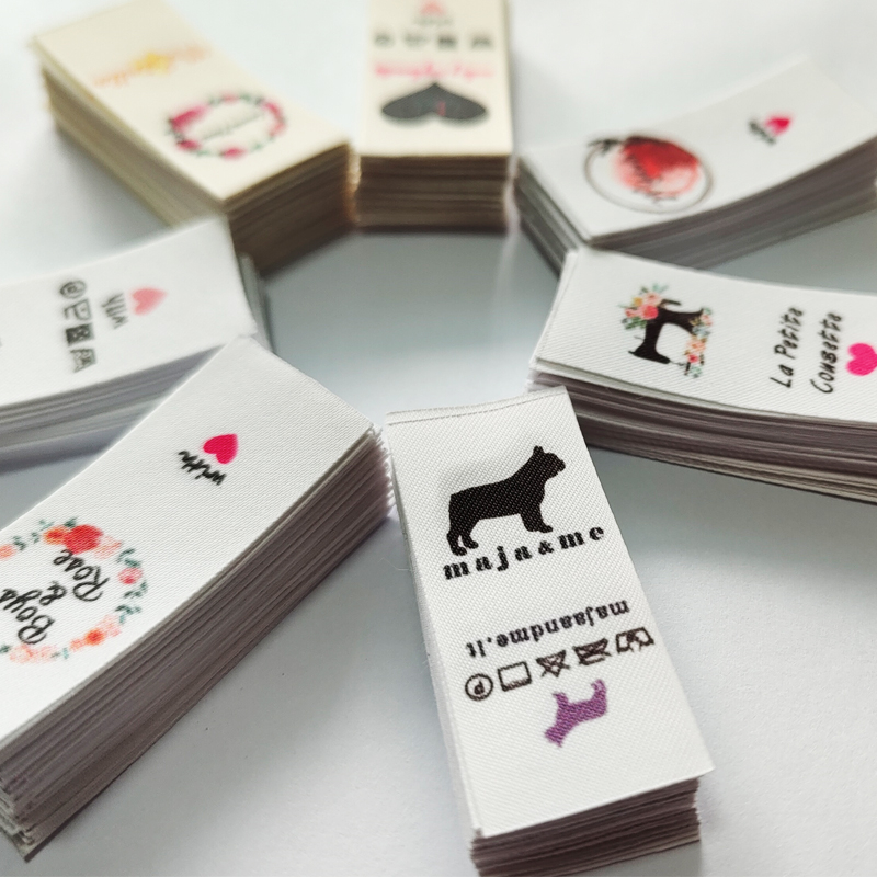 

label katun 2 warna printing