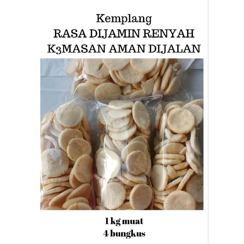 

kemplang/kerupuk kemplang renyah 250gram