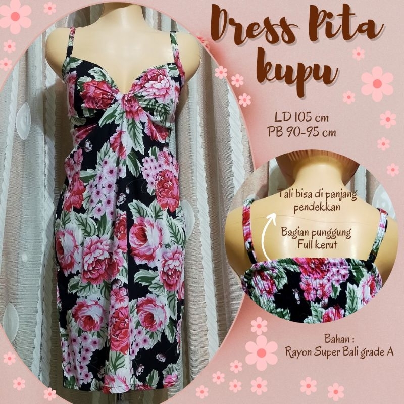 Home dress //Dress pita pendek