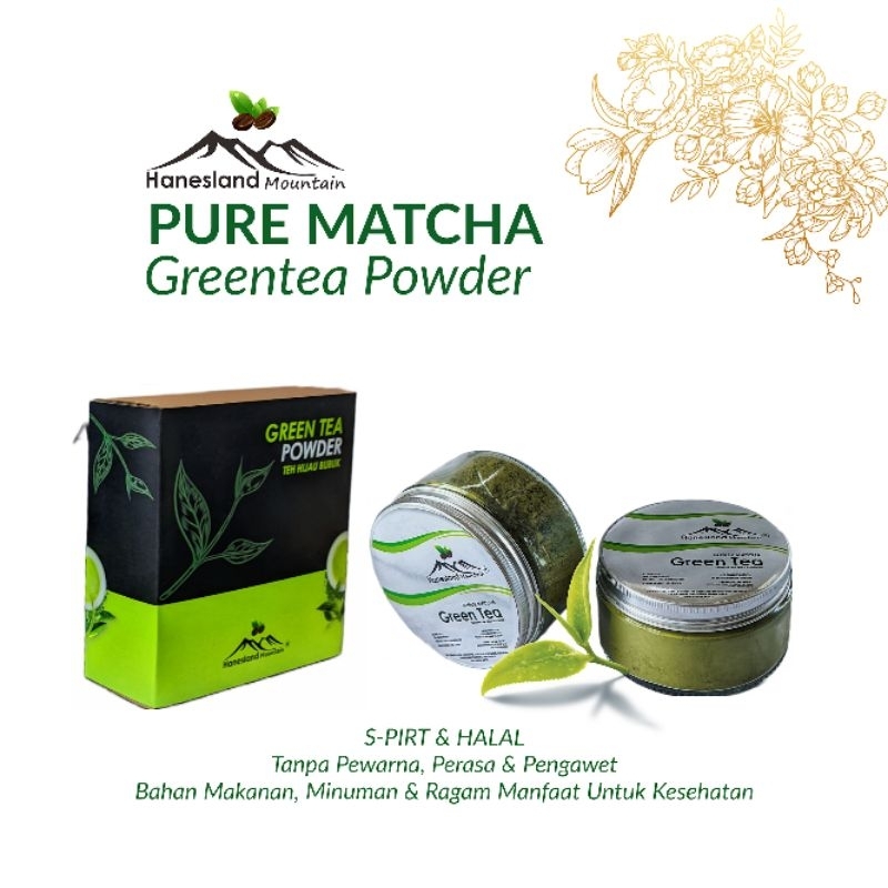 

Matcha Powder - Bubuk Matcha Green Tea Powder 100Gr Teh Hijau Bubuk