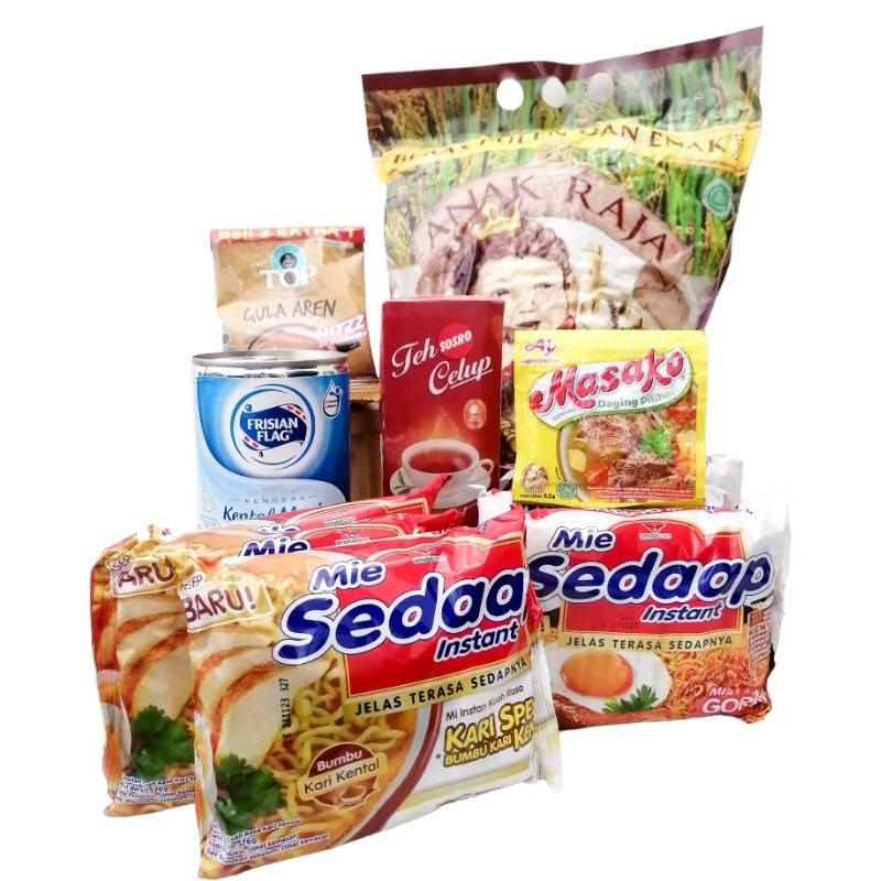 

Mie Sedaap Paket Sembako Masako