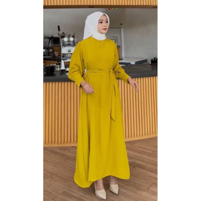 GAMIS CRINKLE AIRFLOW REMPEL  BUSUI//BUSANA MUSLIMAH SELEBGRAM