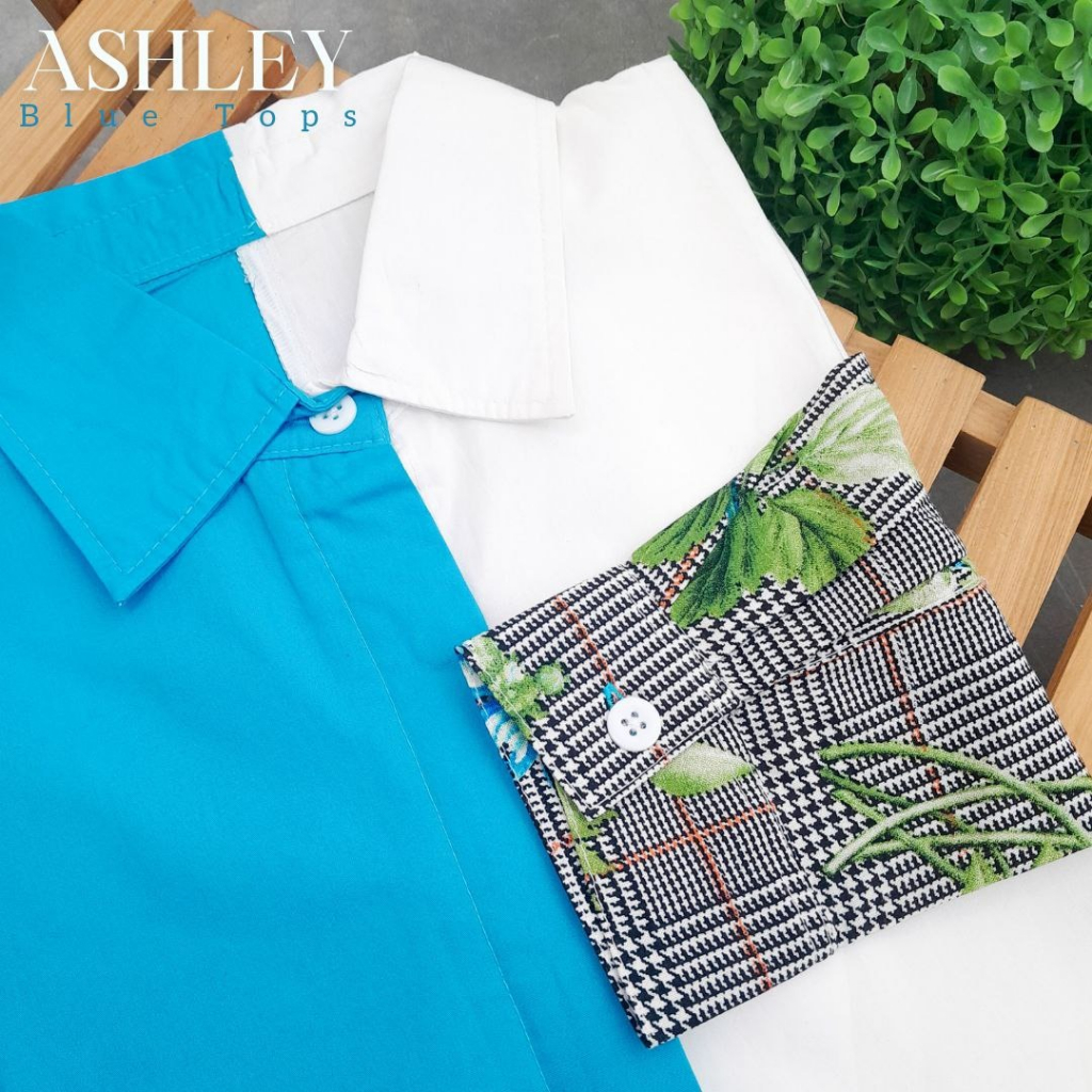 CallieTamami - A 6561 Ashley Blue Tops