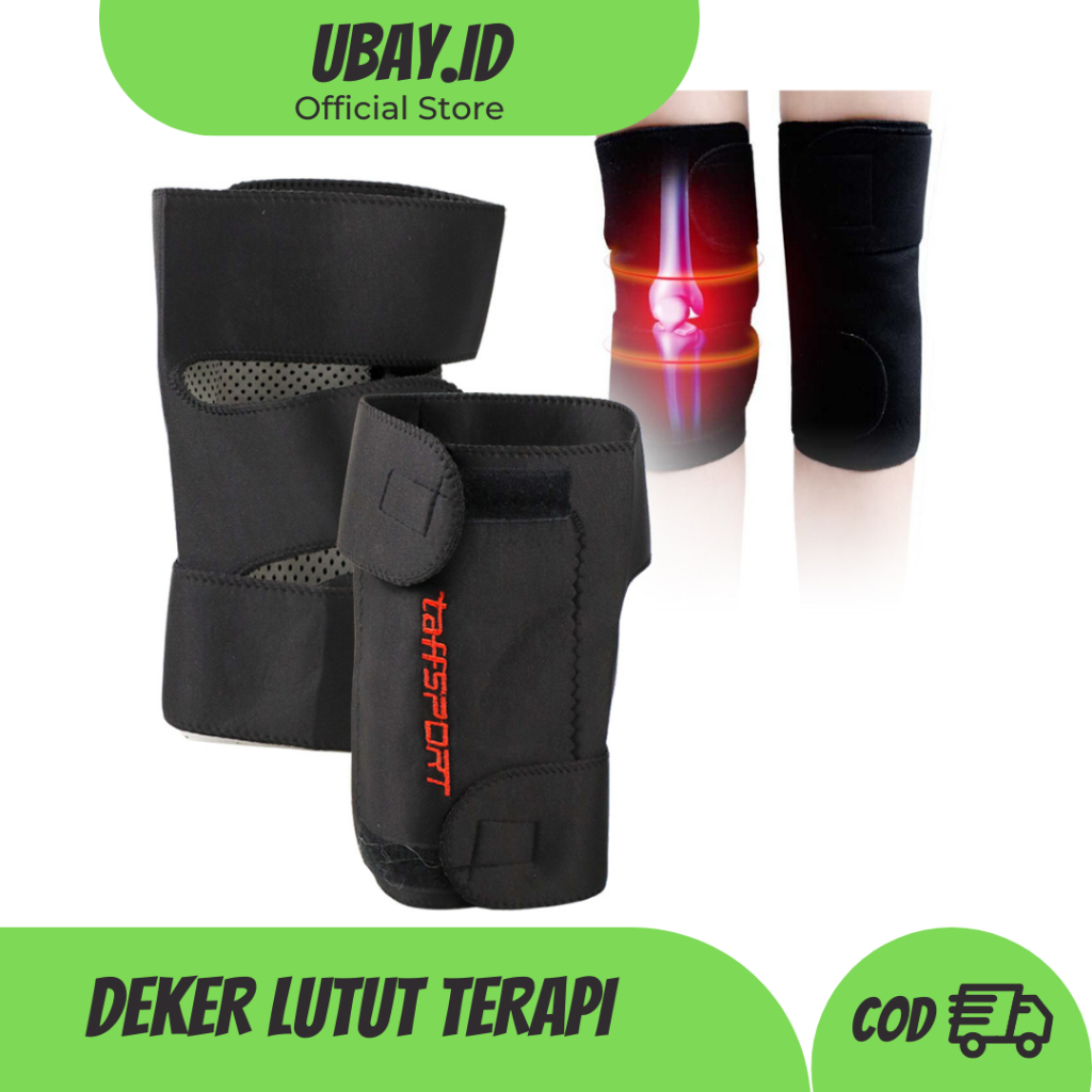 Alat Terapy Penghilang Sakit Nyeri Sendi Lutut Sabuk Deker Lutut Dengkul Kaki keseleo Kesleo Cidera 