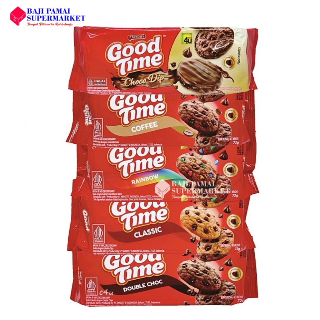 

Good Time Precious Chocochips Cookies Pack - 72 gr