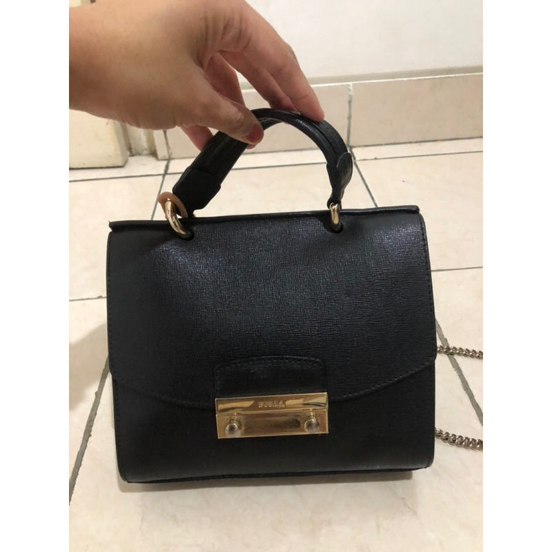 Tas Furla Original Hitam