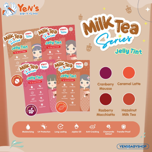 Pigeon Teens Jelly Tint Milk Tea Series