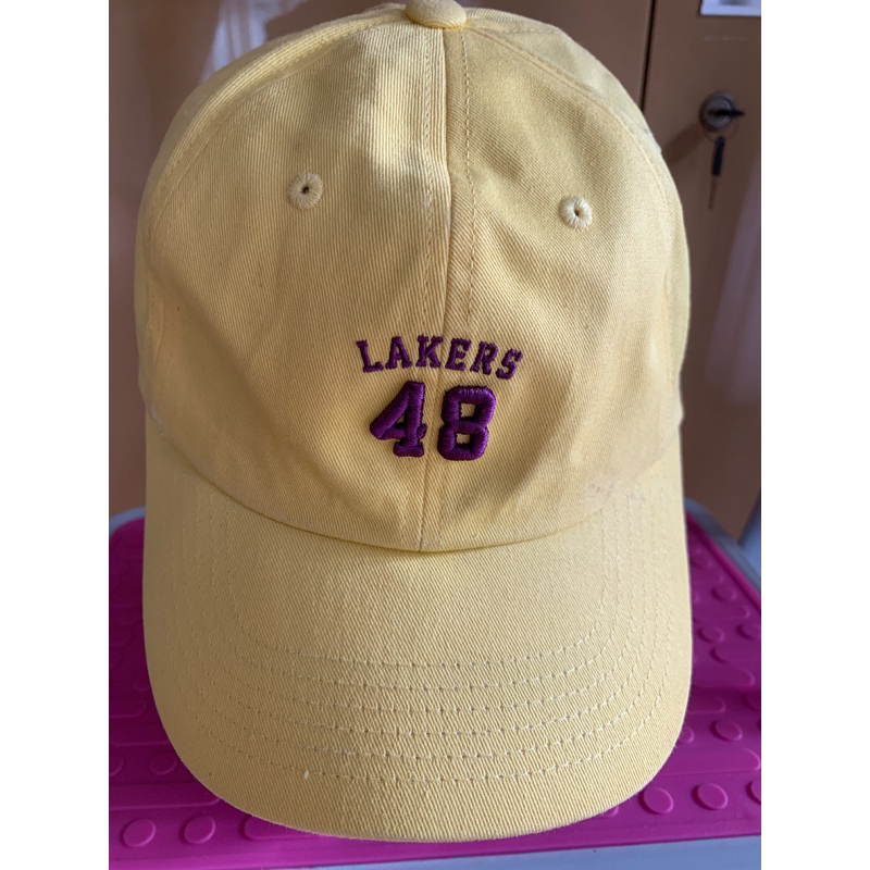 Topi Cap sekon NBA Lakers Kuning