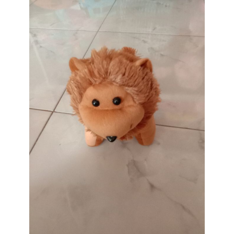 Boneka singa boneka lion ukuran 25cm mainan anak virall murah