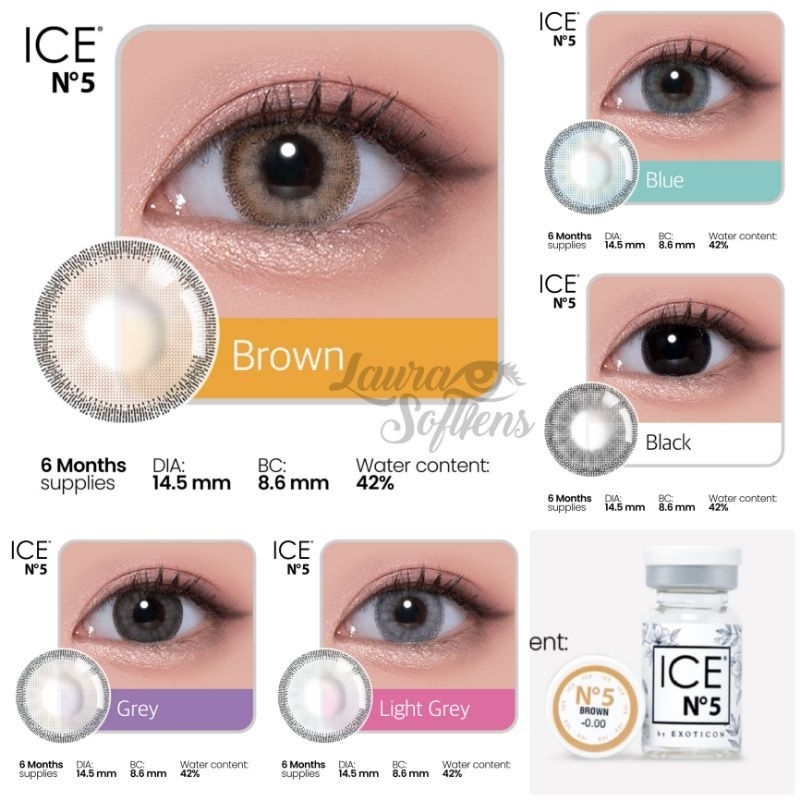 Softlens X2 Ice no 5/14.5mm