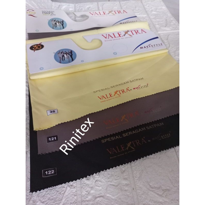 valextra kain seragam satpam krem terbaru