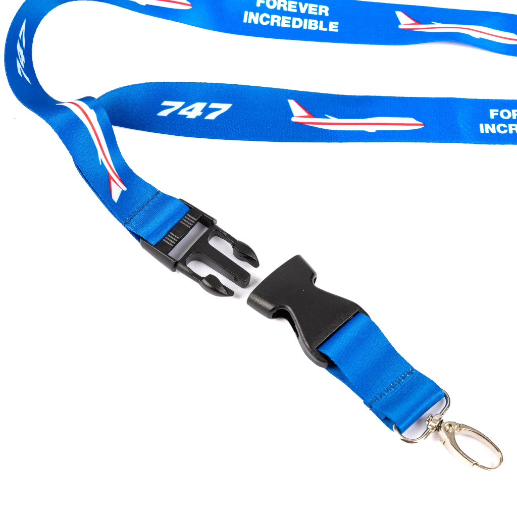 

Boeing 747 Forever Incredible Lanyard Original Merchandise