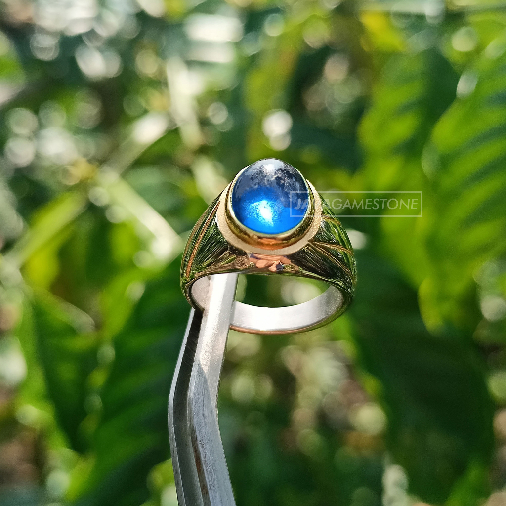 Cincin Batu Permata ASLI kingSafir / Sapir / Sapphire ASLI Thailand