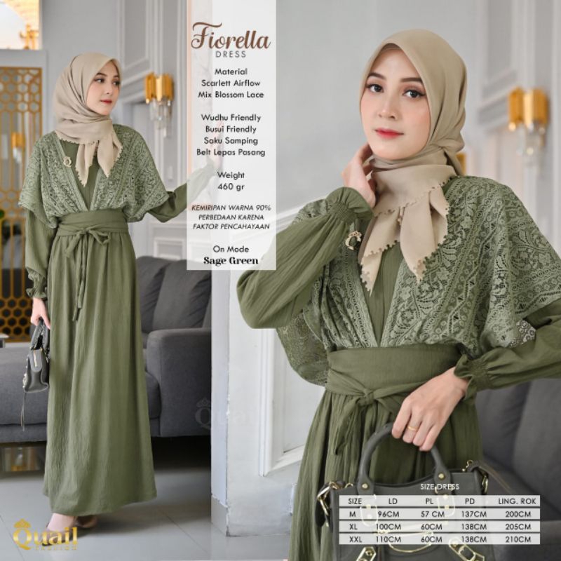 Fiorella Gamis QuaiL Hijab
