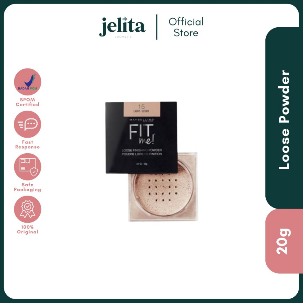 MAYBELLINE Fit Me Loose Finishing Powder - 20 Light Medium