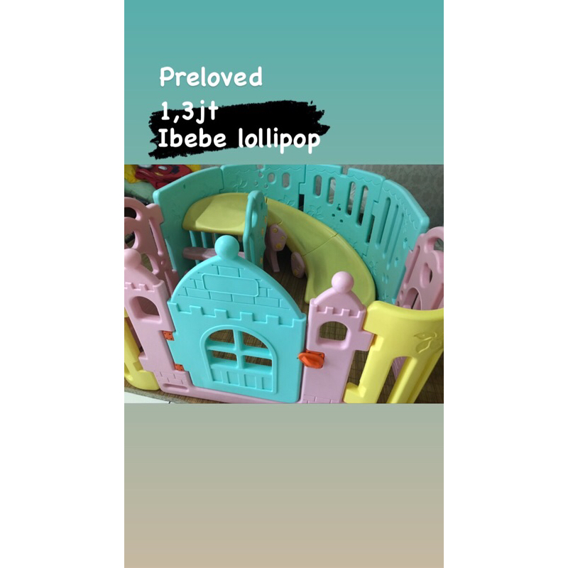 Preloved Ibebe lollipop