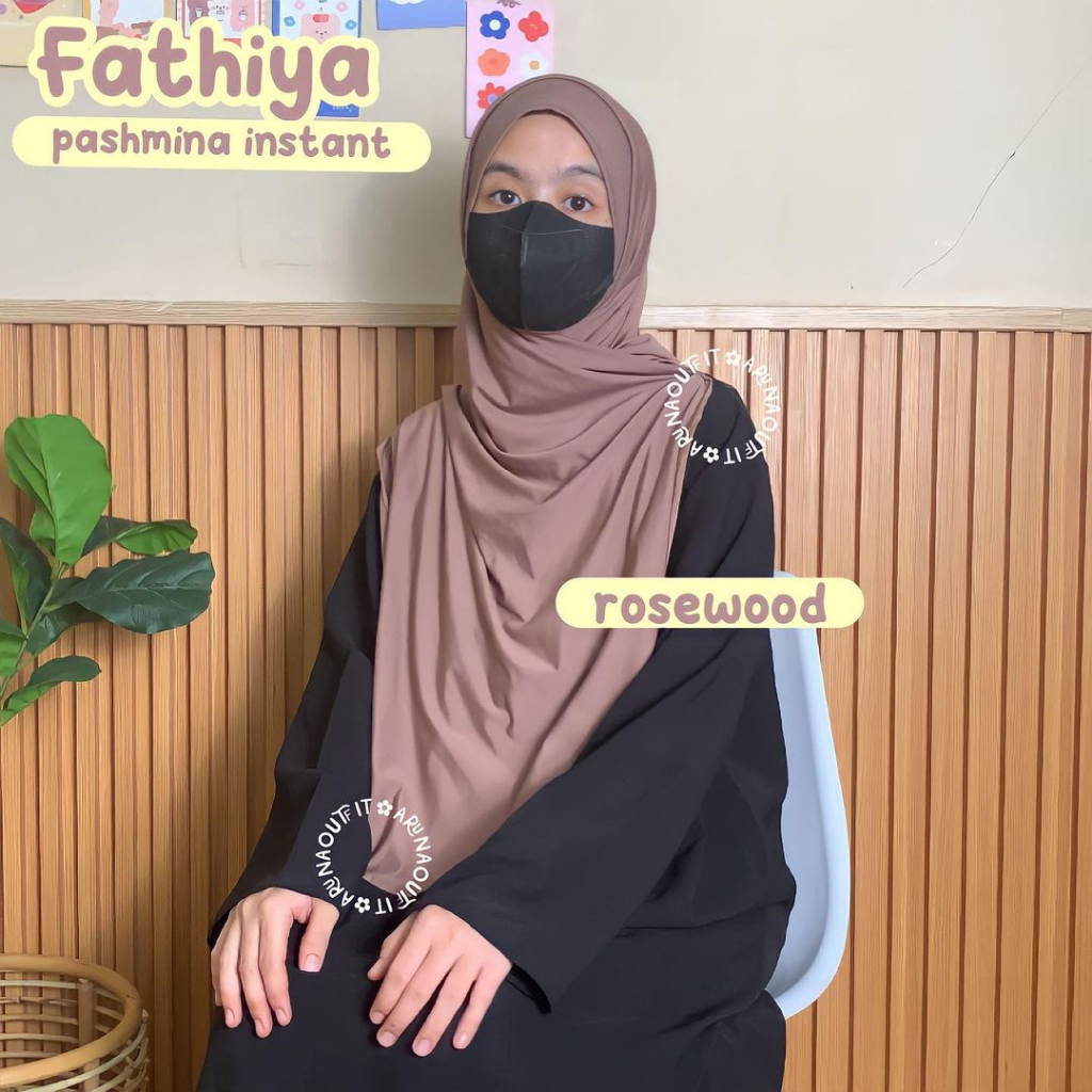 FATHIYA PASHMINA INSTAN BY ARUNA OUTFIT