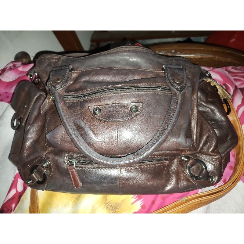 tas seken coklat  murah tebel