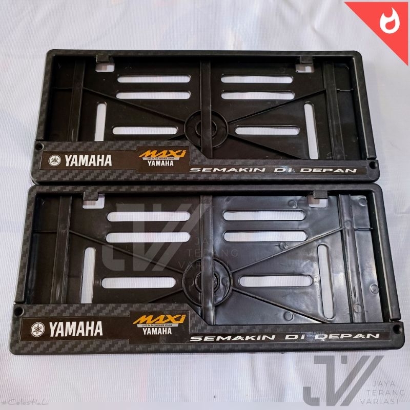 COVER Plat Nomor Motor Yamaha / Bingkai Plat Nomer Yamaha / Cover plat nomer / Plat Nomer