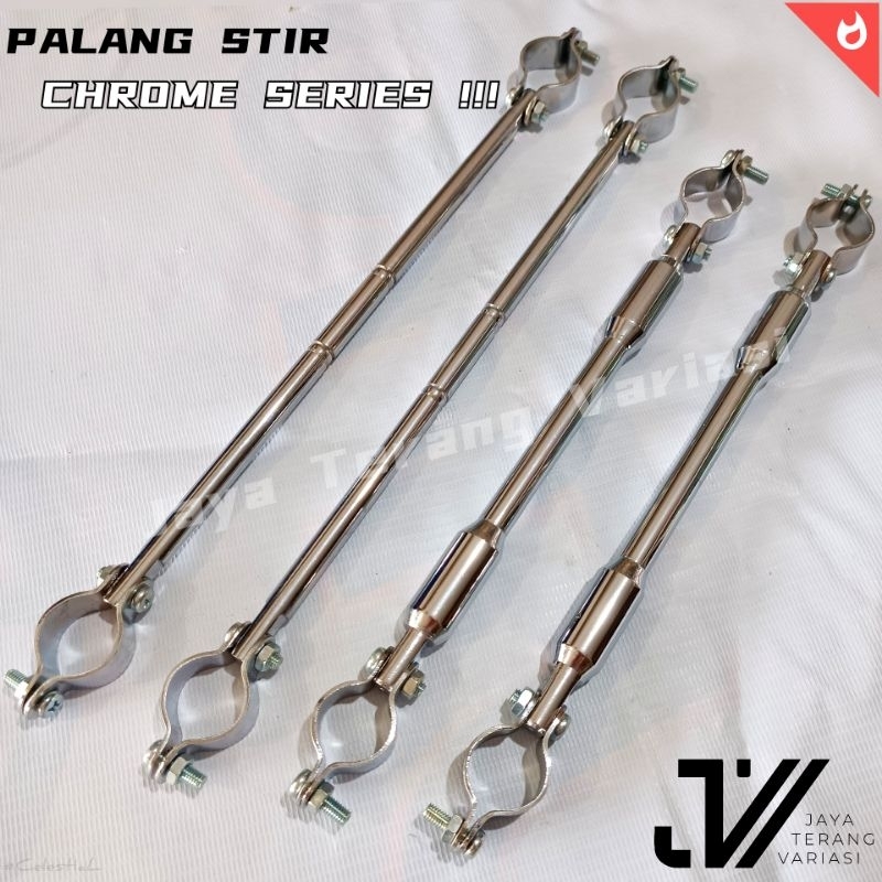 Stabilizer Palang Stang Stir CHROME Vixion GL TIGER MEGAPRO CB150R UNIVERSAL