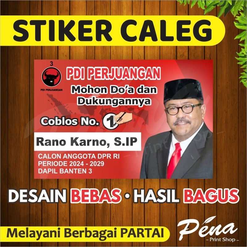 

Stiker Caleg / Stiker Caleg Partai / Cetak Stiker Caleg / Parpol / Pemilu Pilkada Pilpres