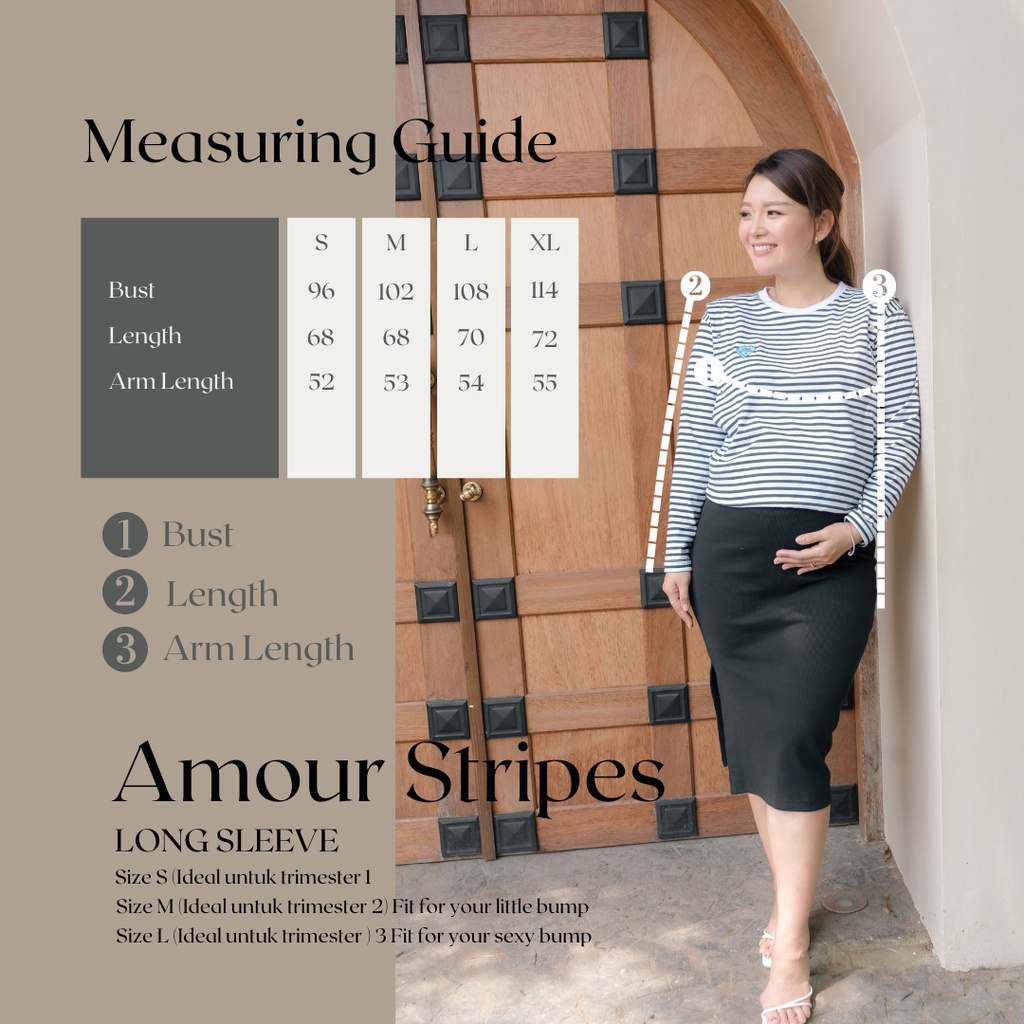 Hellomommy - Amour Stripes - Nursing Clotes