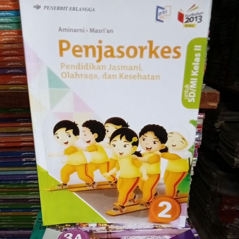 penjasorkes kelas 2 sd erlangga