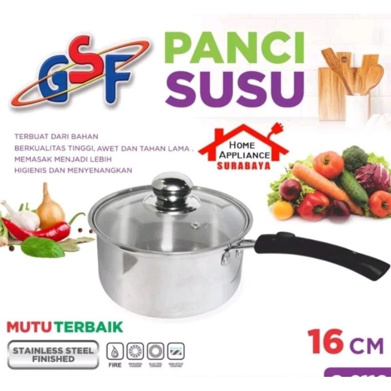 PANCI SUSU GSF/Panci masak mie/ panci Gsf original