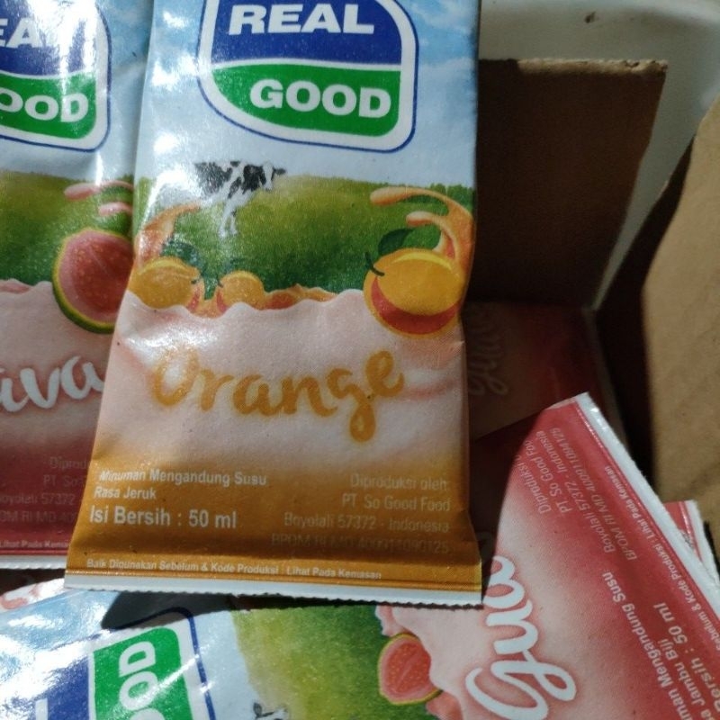 real good minuman mengandung susu aneka rasa 50 ml