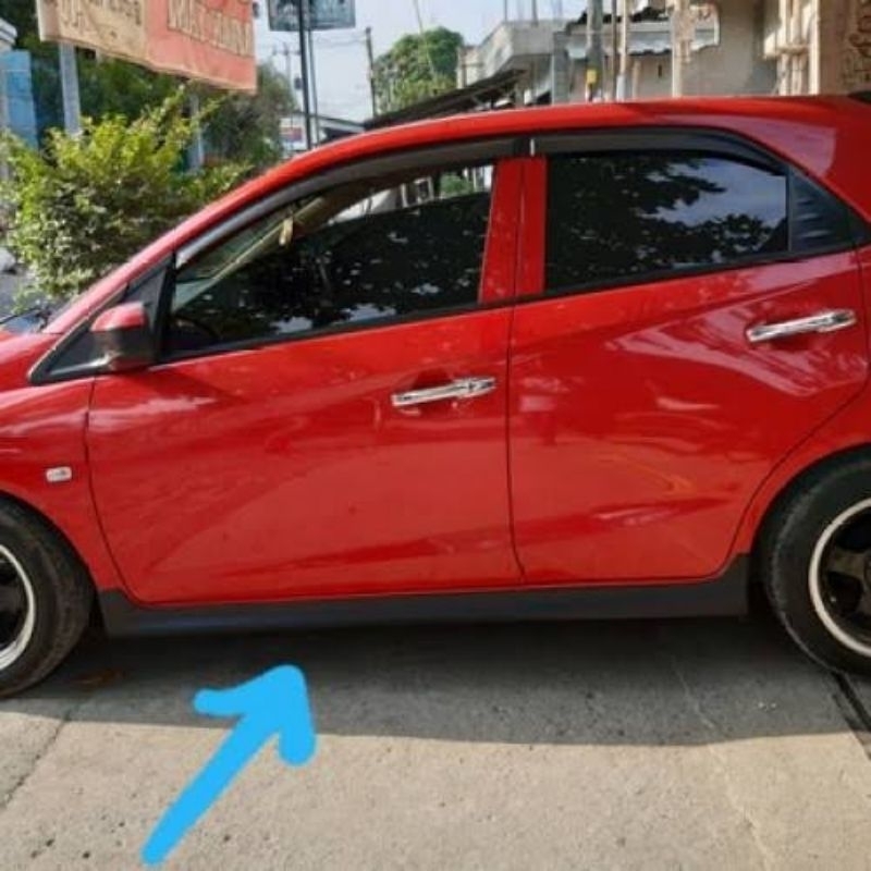 Side skirt Brio lama body samping