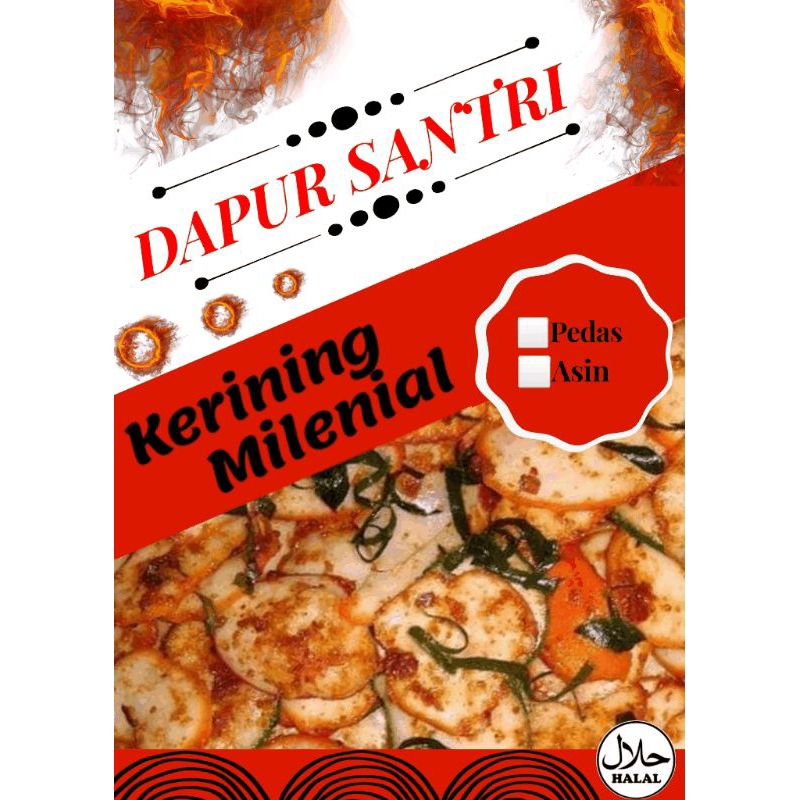 

kerupuk seblak kering