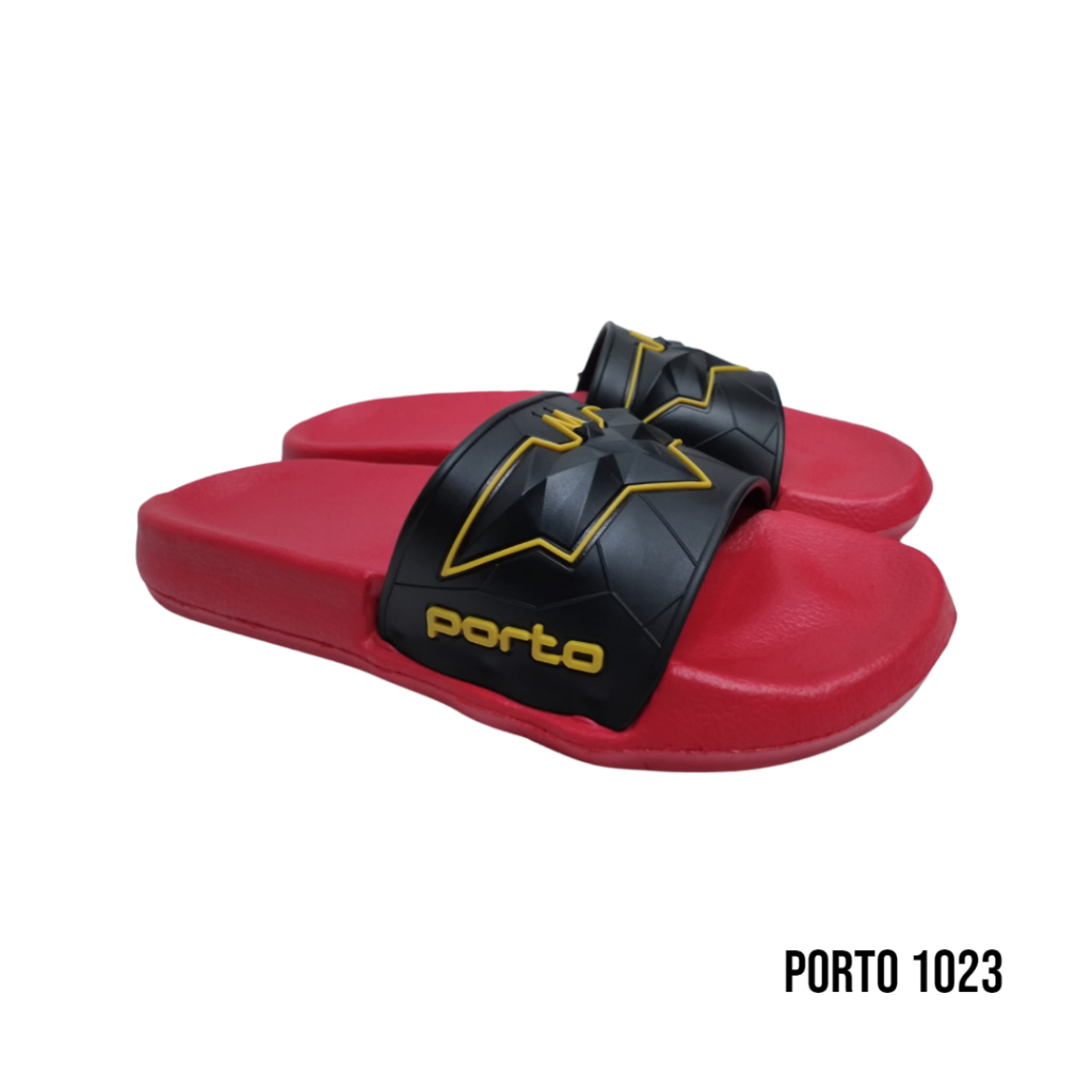 Sandal Slop Anak Sandal PORTO 1023 - Sandal Karet - Sandal Anak Karakter batman viral