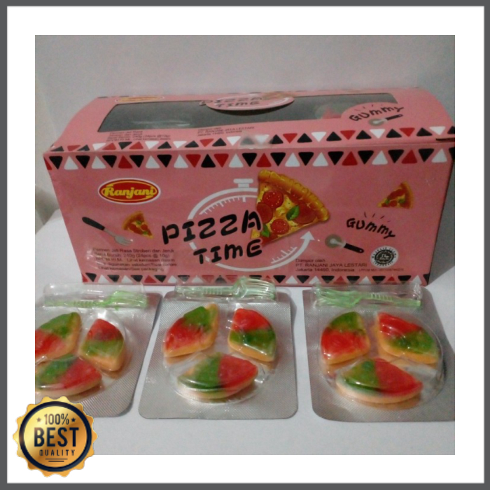 

Pizza Time 10gr permen jelly Terbaru