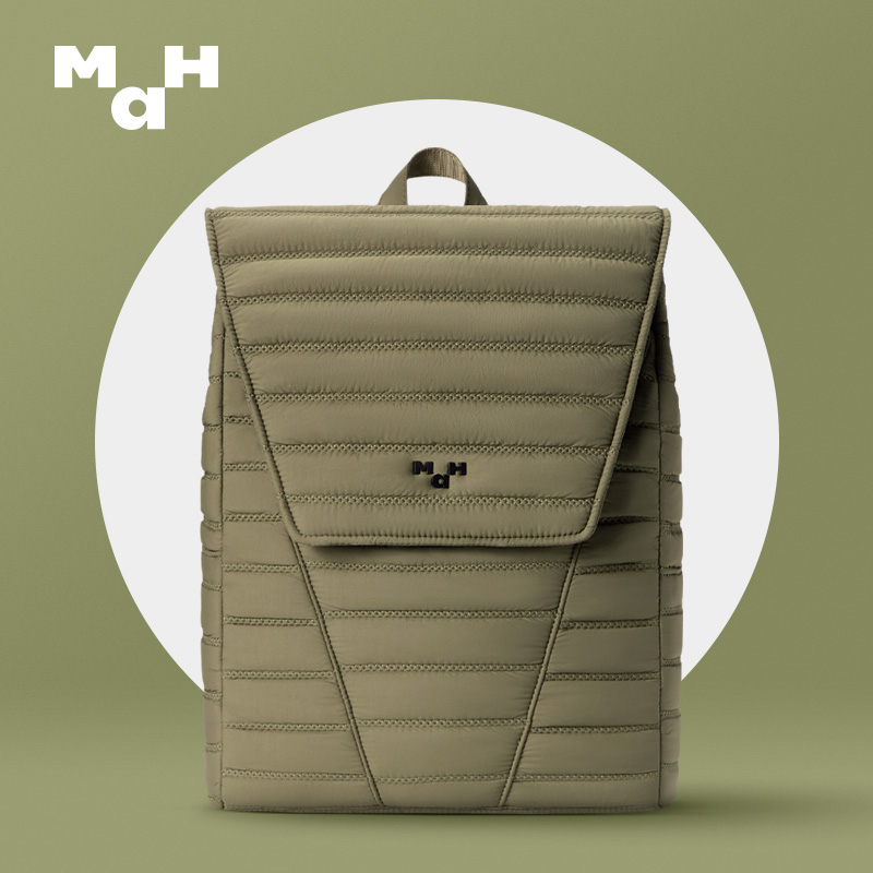 MAH Young Spun Cotton Series Backpack Tas Sekolah Laptop Kapasitas Besar