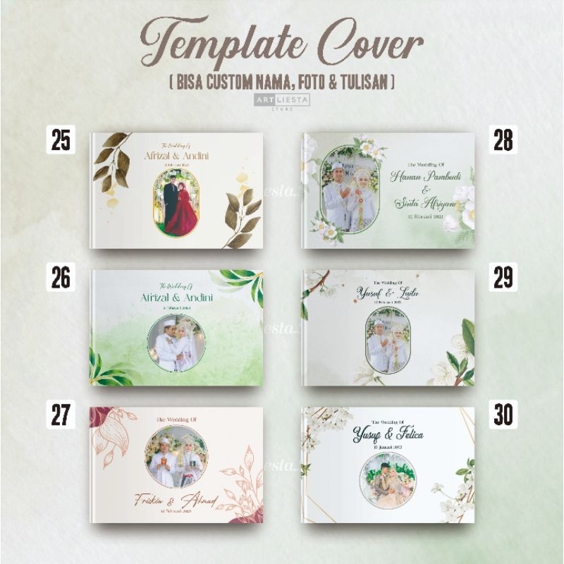 ( 2 HARI JADI ) Photobook Hardcover  / Album Foto Wedding / Megazine / 32 Halaman / 130 Foto