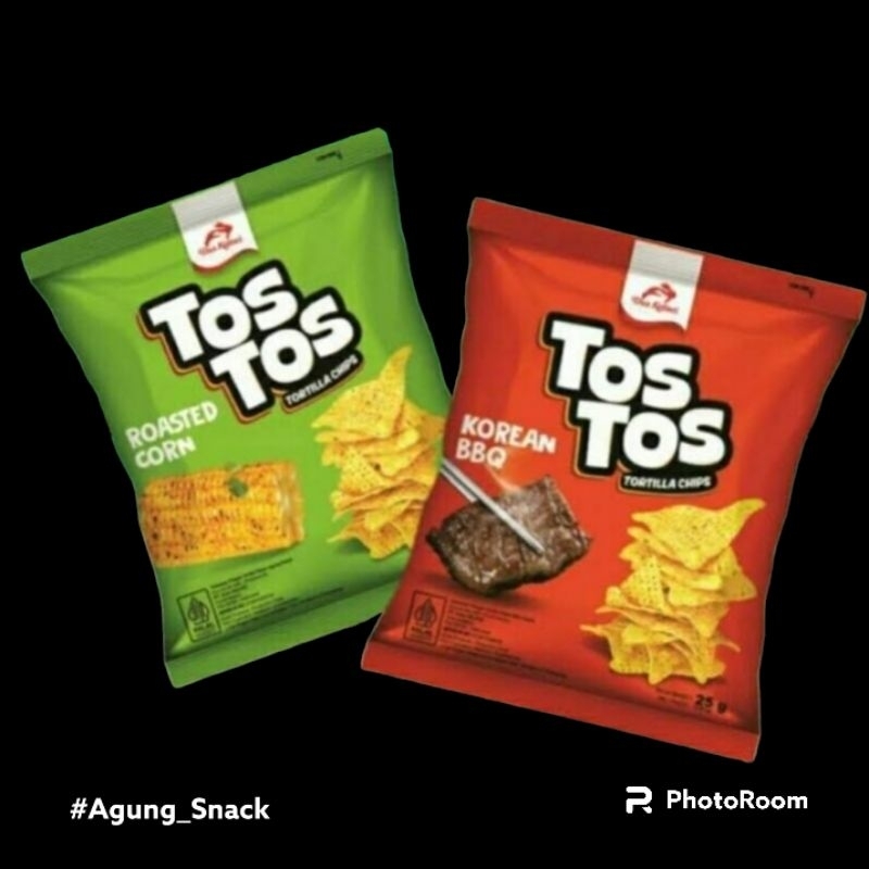

Tos Tos Tortila Chips | 1 Renceng Isi 10 Bungkus @ 25 Gram