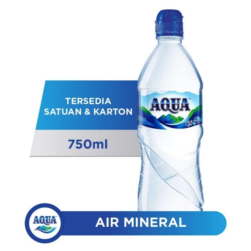 

Aqua Air Mineral Click N Go 750Ml